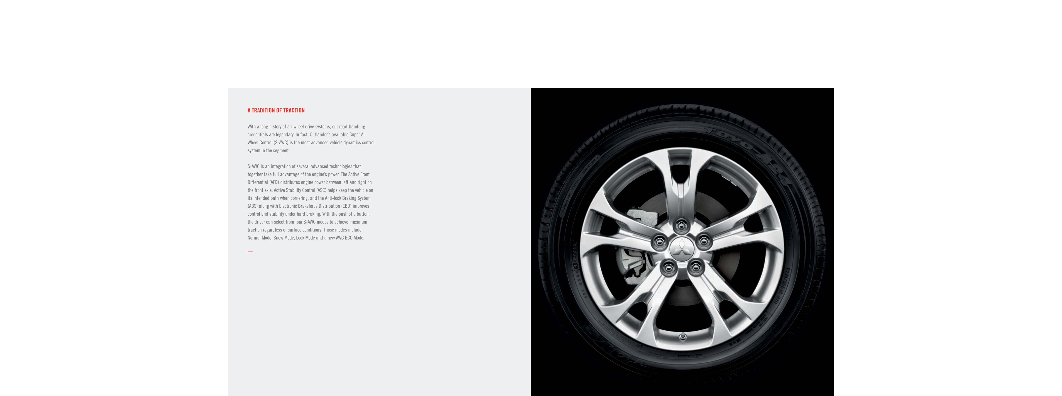 2014 Mitsubishi Outlander Brochure Page 7
